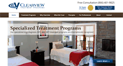 Desktop Screenshot of clearviewtreatment.com